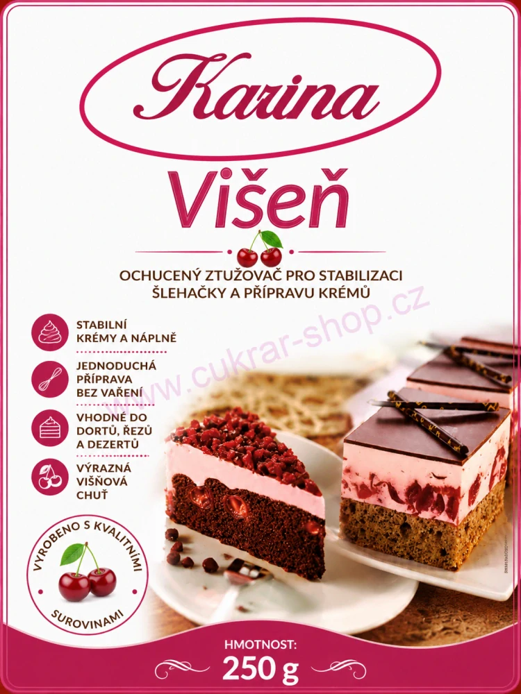 KARINA Višeň Krém 250g