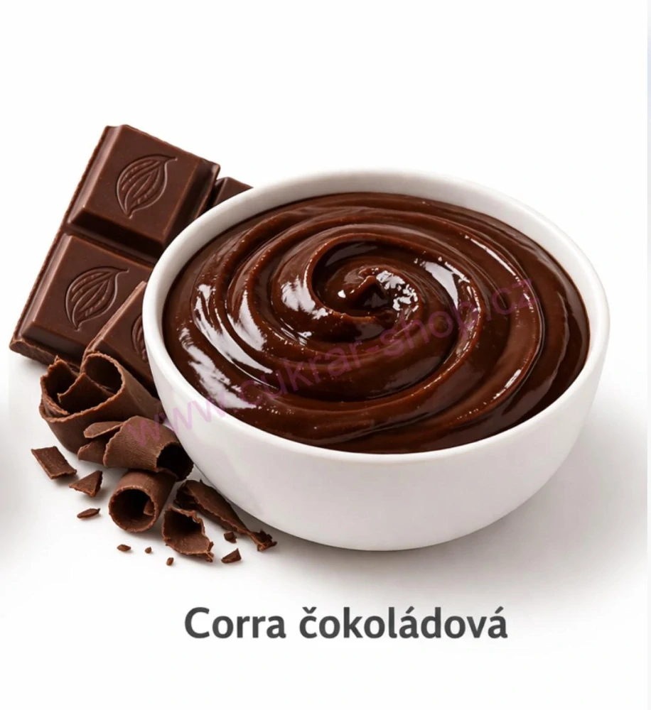 CORRA čokoládová náplň 1kg