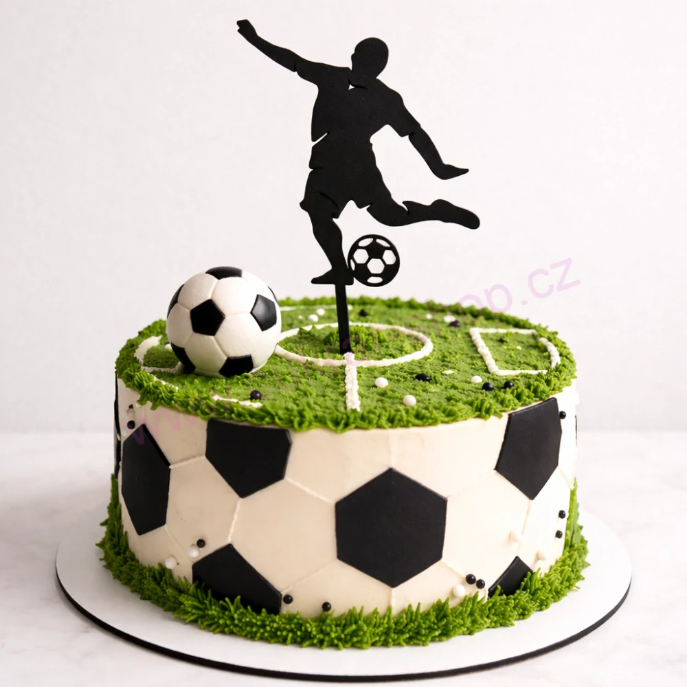 Zápich do dortu fotbalista
