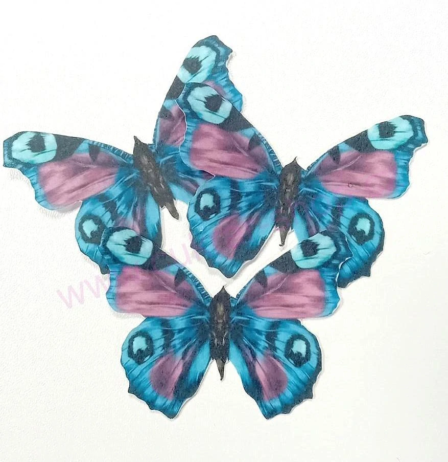 Jedlý papír s výsekem MOTÝL 1