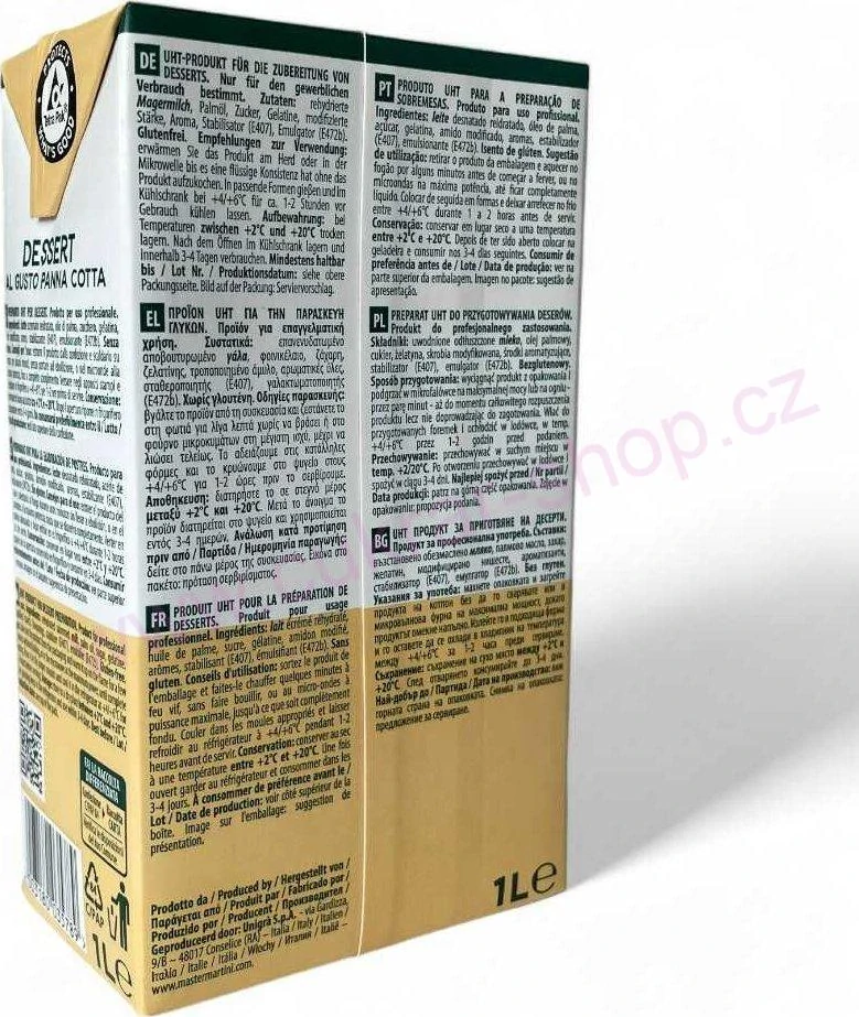 Dessert Al Gusto Panna Cotta 1litr