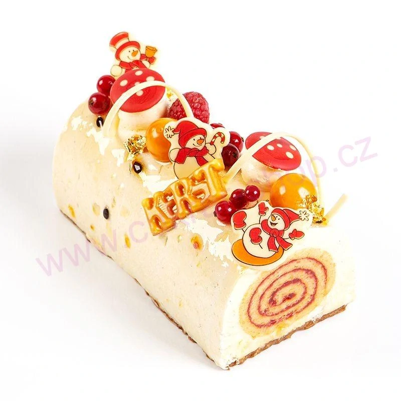 Čokoláda s potiskem sněhulák 4ks