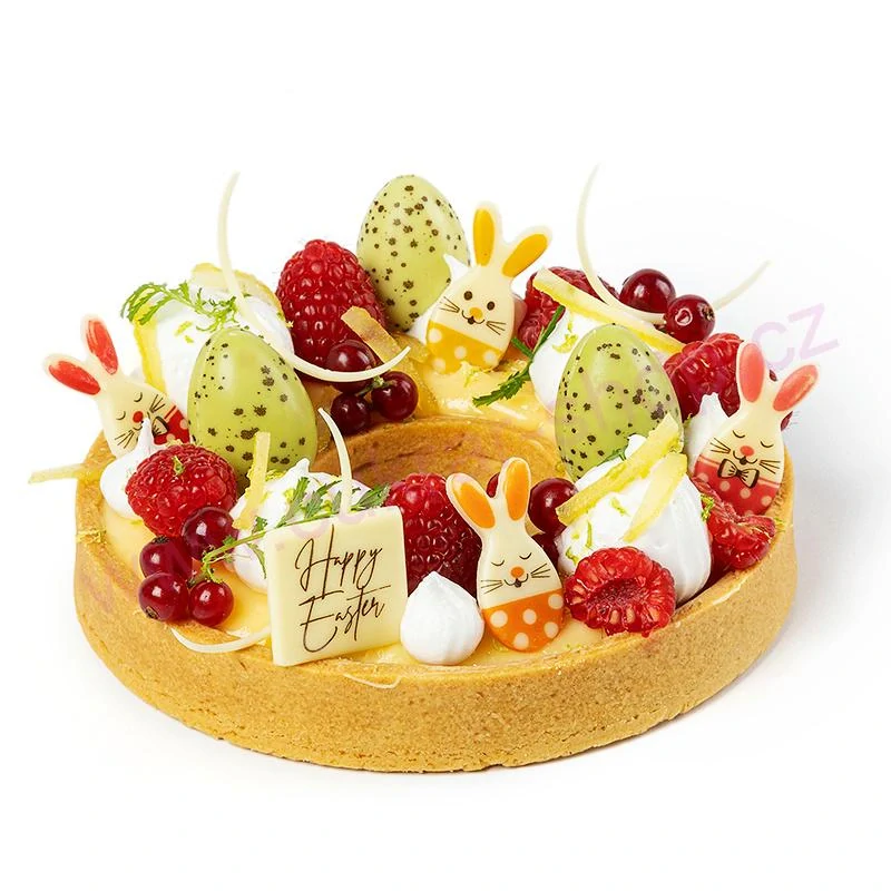 Čokoládová dekorace ušaté vajíčko 6ks