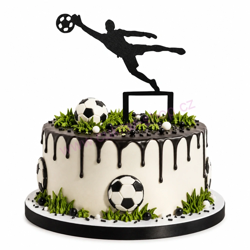 Zápich do dortu fotbalový brankář