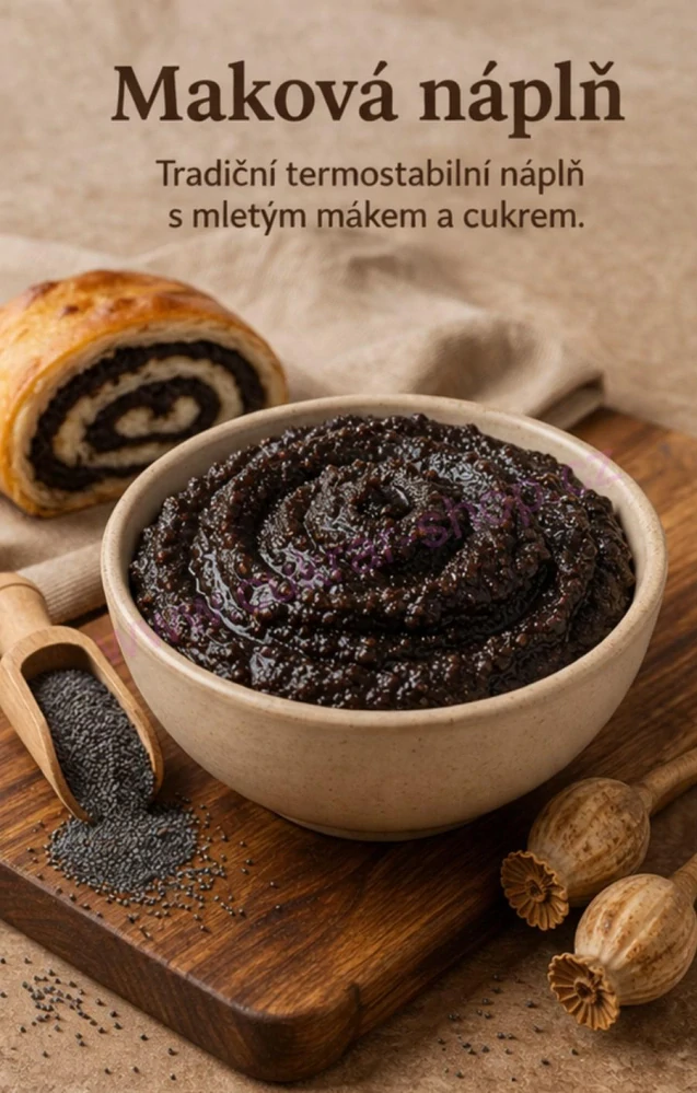 Maková náplň vařená 1kg