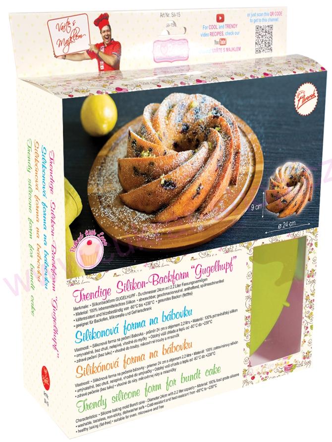 Silikonová forma na bábovku Sil-19