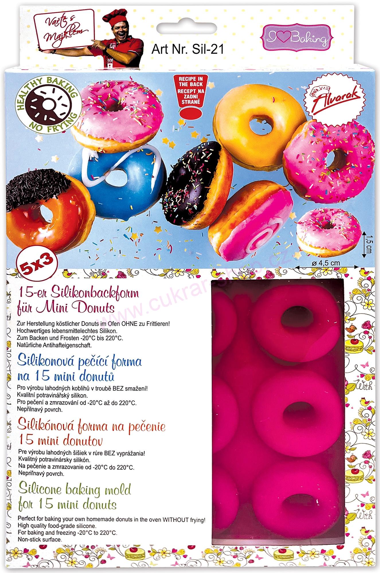 Silikonová forma na MINI donut Sil-21