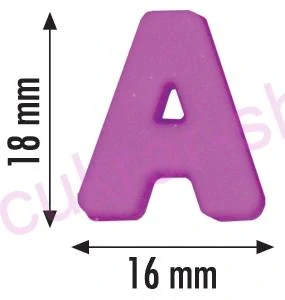 Silikonová forma abeceda Sil-10