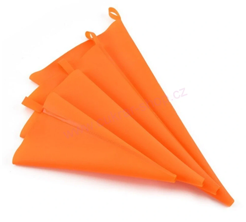 Sáček trezírovací 50cm silikon oranžový SUPERFLEX