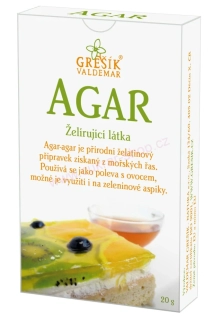 Agar želírující přípravek 20g