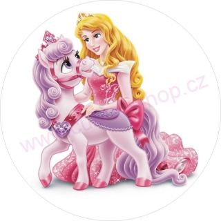 Jedlý tisk princezna a pony