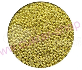 Cukrové kuličky I. ZLATÉ 4mm 50g