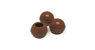Čokoládové skořápky na pralinky MLÉČNÉ 10ks