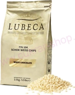 Čokoláda Lubeca SCHOK WEISS 33% / 2.5kg
