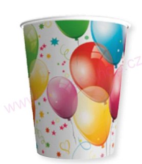Party sada kelímek Balonky