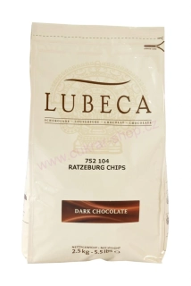 Čokoláda Lubeca hořká Ratzeburk 70% / 2,5kg