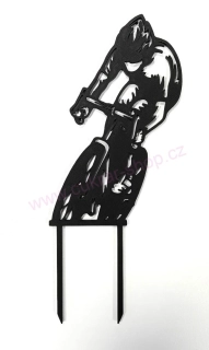 Zápich do dortu cyklista profi