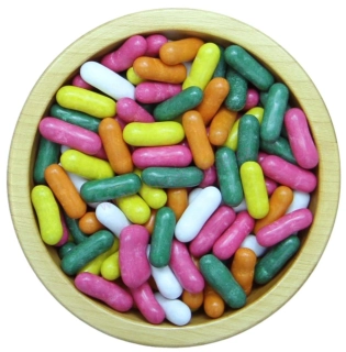 Lékořice v barevné krustě 50g