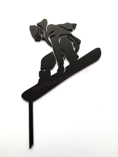 Zápich do dortu Snowboard