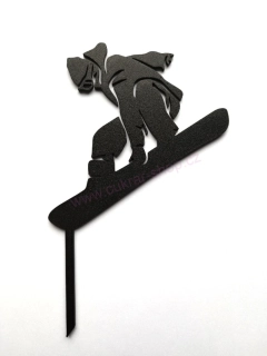 Zápich do dortu Snowboard
