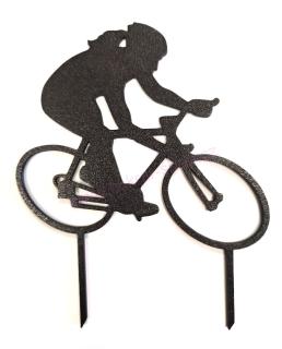Zápich do dortu cyklistka silnice