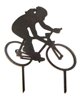 Zápich do dortu cyklistka silnice