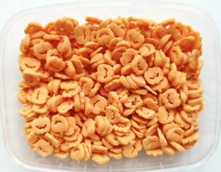 Cukrové zdobení dýně oranžové 50g
