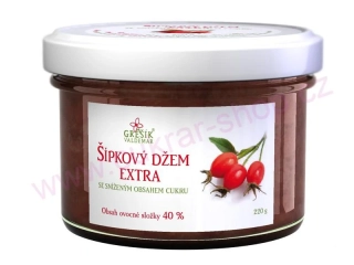 Šípkový džem extra 220g