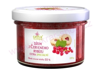 Džem z Červeného rybízu extra speciální 220g