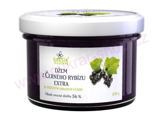 Džem z Černého rybízu extra 220g