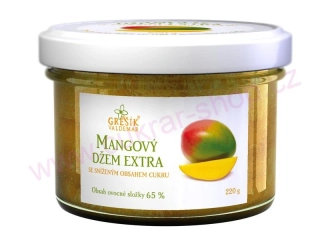 Mangový džem extra 220g