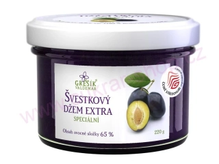 Švestkový džem extra speciální 220g