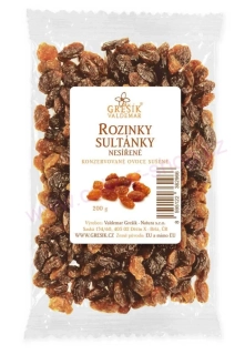 Rozinky Sultánky nesířené 200g