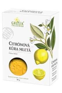 Citrónová kůra mletá 30g