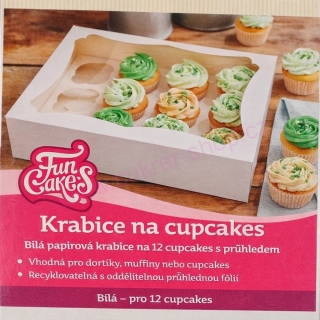 Krabička s vložkou na 12ks cupcakes MINI