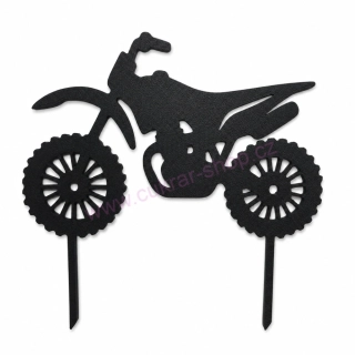 Zápich do dortu motokrosová motorka