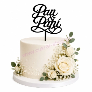 Zápich do dortu Pan & Paní 
