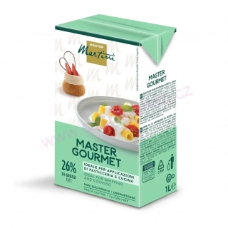 Rostlinná šlehačka neslazená 1L - Master Gourmet 26%