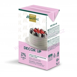 Rostlinná šlehačka slazená 1L - Decor Up 27%