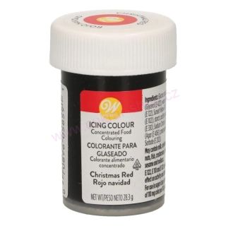 Barva gelová W Christmas Red 28g