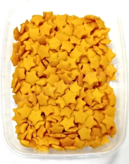 Cukrové hvězdičky lehce pozlacené 50g